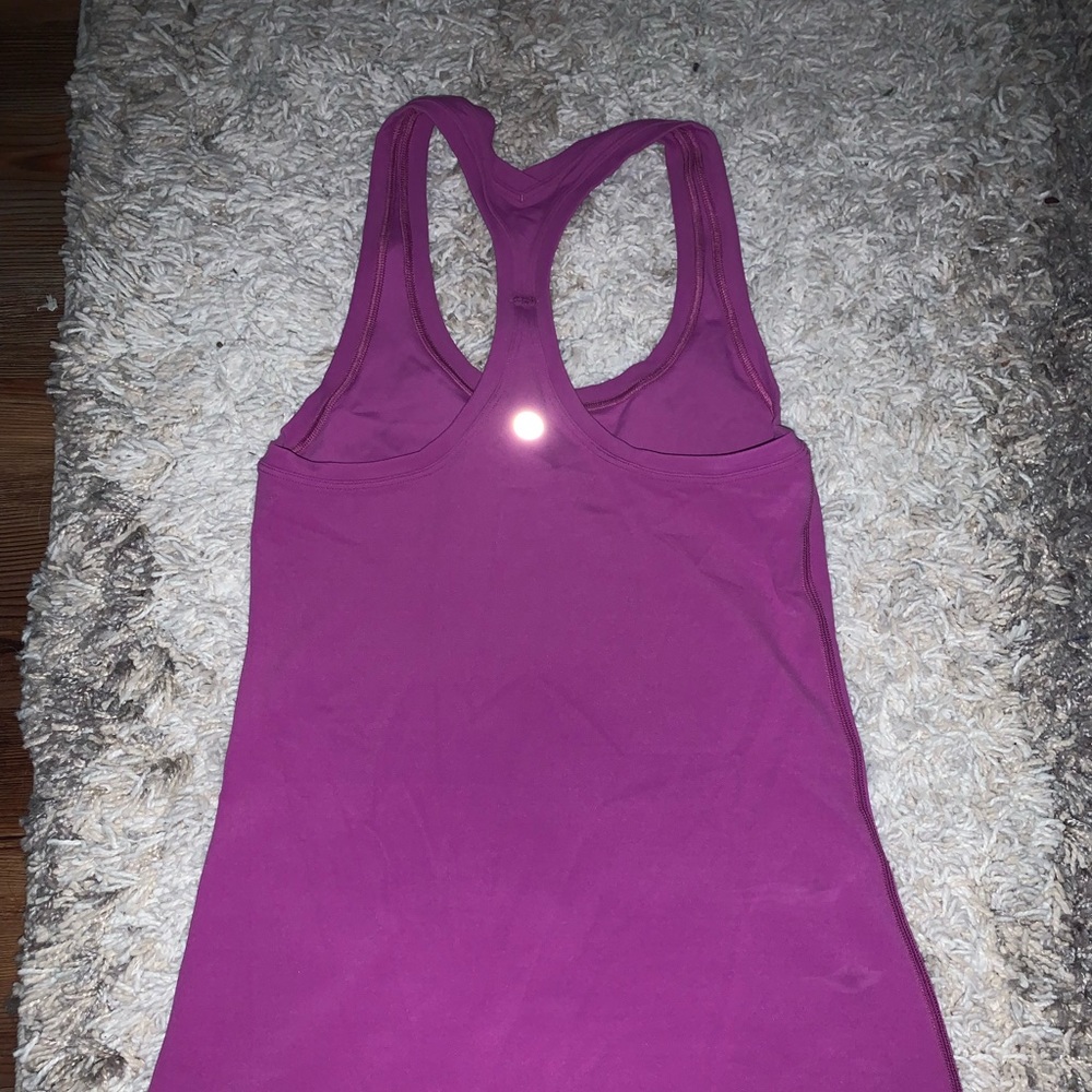I’m selling a vivid plum lululemon tank top!
